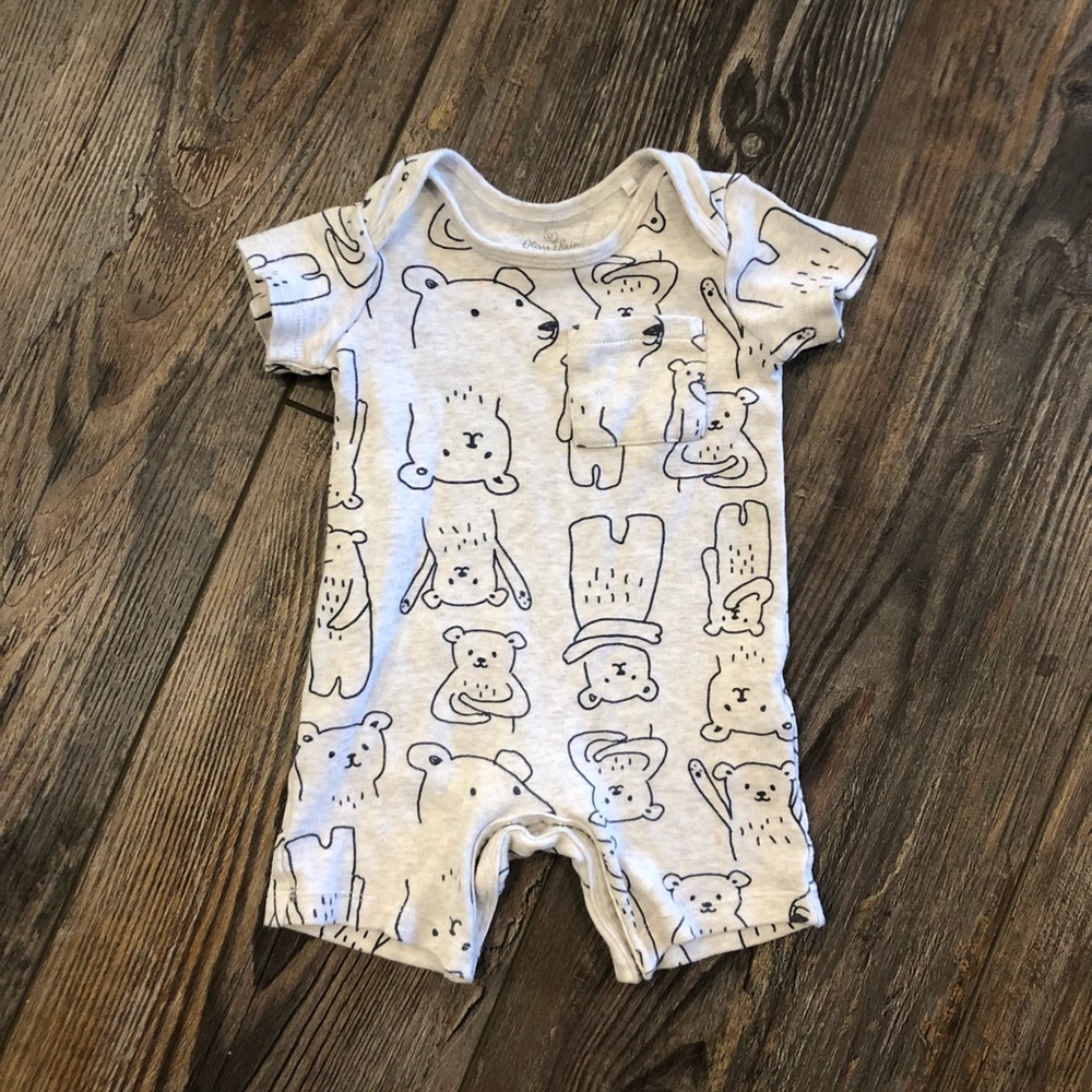 EUC Oliver & Rain organic shortie - bears